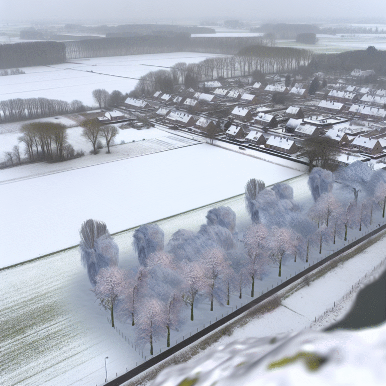 Brabant bedekt met een sneeuwlaag van soms wel 3 centimeter: meer sneeuw op komst in Nederland | Tilburg