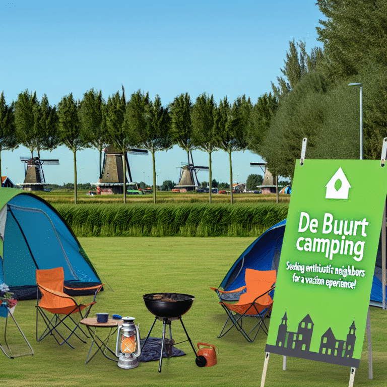 De Buurtcamping in Breda zoekt enthousiaste buren voor een vakantie-ervaring. De Buurtcamping in Breda zoekt enthousiaste buren voor een vakantie-ervaring.