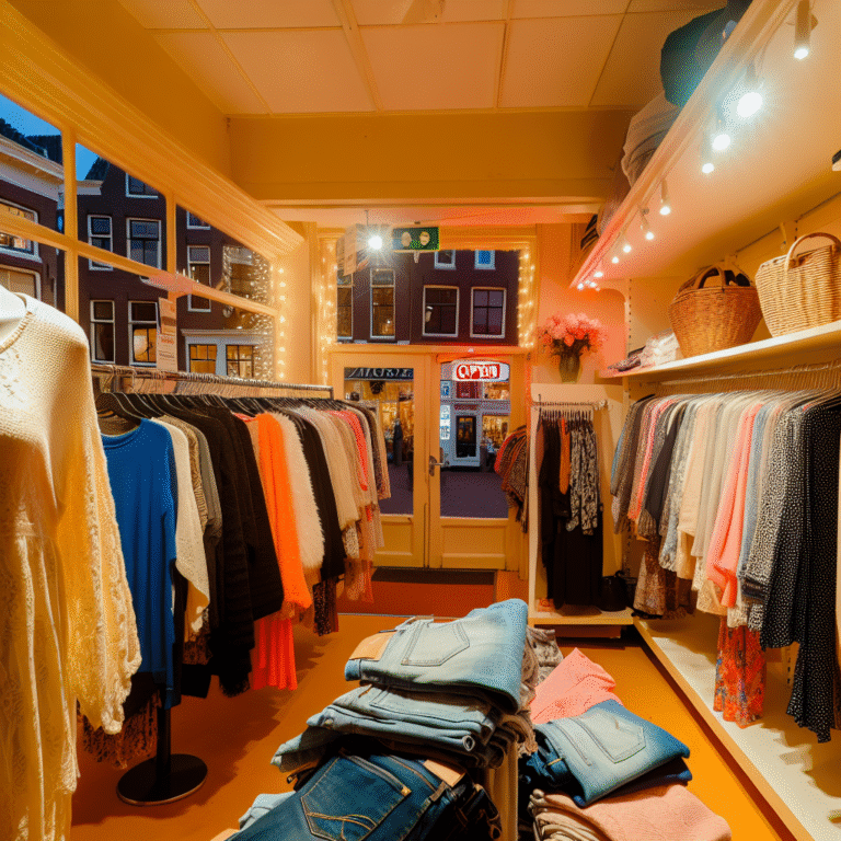 Dieuwertje opent een winkel in Breda waar klanten kosteloos kleding kunnen uitzoeken.