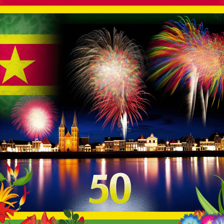 Feestavond ter gelegenheid van de 50-jarige Surinaamse Onafhankelijkheid in Breda