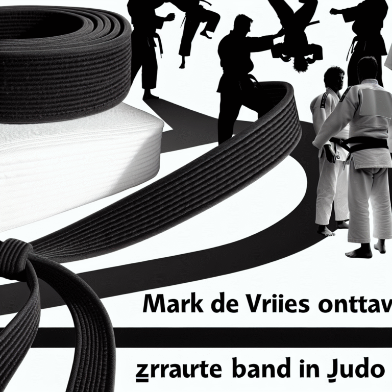 Mark de Vries ontvangt zijn zwarte band in judo. Mark de Vries ontvangt zijn zwarte band in judo.