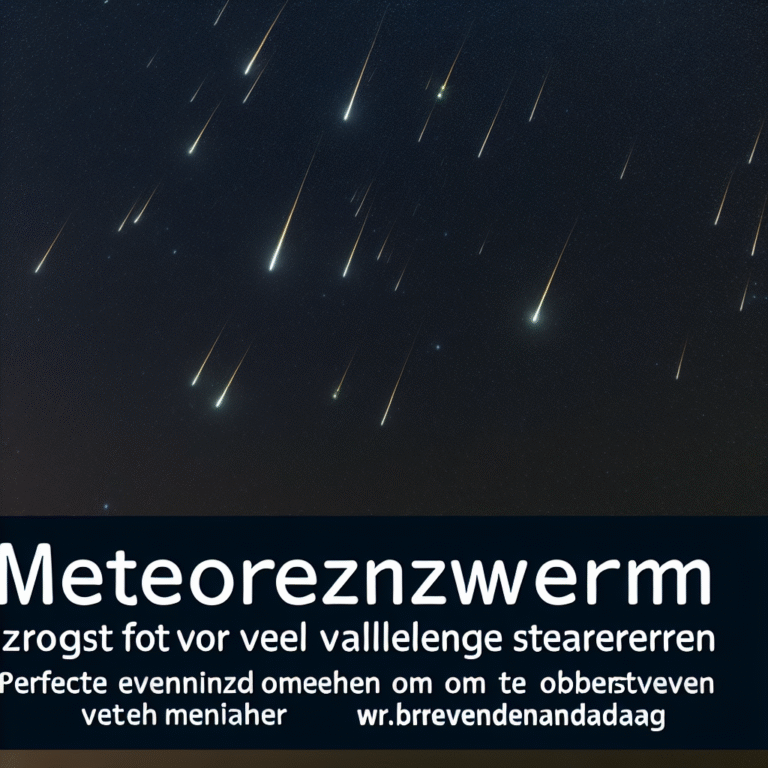 Meteorenzwerm zorgt voor veel vallende sterren: Perfecte gelegenheid om te observeren | BredaVandaag Meteorenzwerm zorgt voor veel vallende sterren: Perfecte gelegenheid om te observeren | BredaVandaag