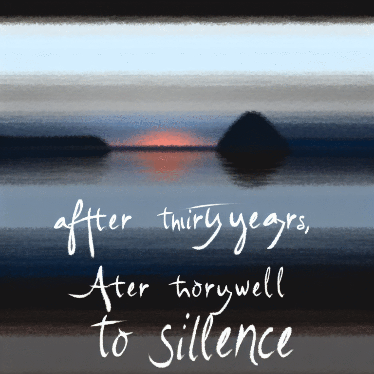 Na dertig jaar neemt Jack Timmermans afscheid van de Stilte