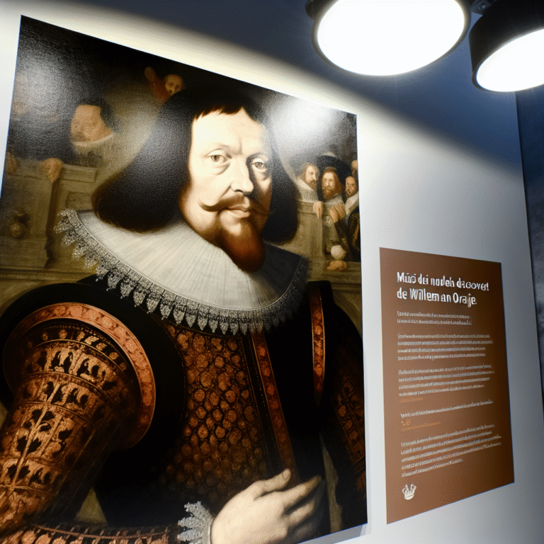 Nieuw ontdekt portret van Willem van Oranje voor het eerst te zien in Breda Nieuw ontdekt portret van Willem van Oranje voor het eerst te zien in Breda