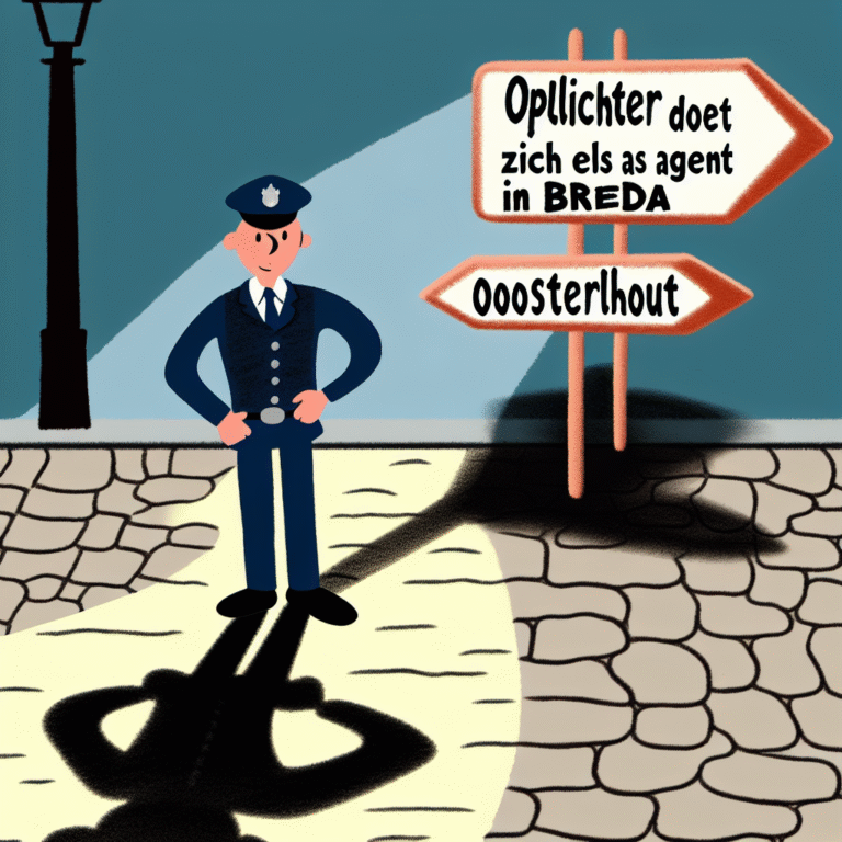 Oplichter doet zich voor als agent in Breda en Oosterhout Oplichter doet zich voor als agent in Breda en Oosterhout