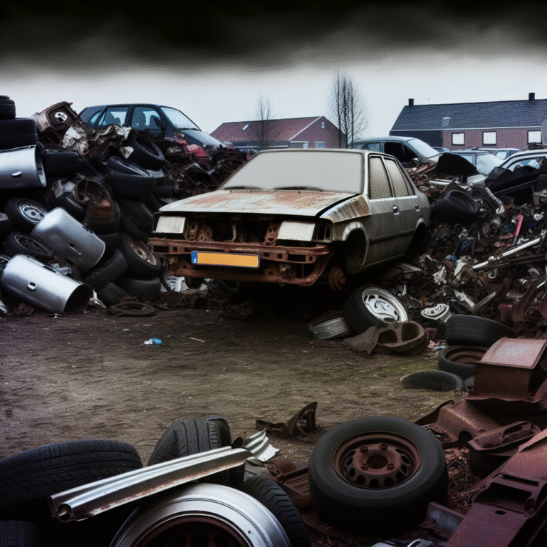 Schroothandel in opspraak: eigenaar verwijst naar achtergelaten gestolen voertuig Schroothandel in opspraak: eigenaar verwijst naar achtergelaten gestolen voertuig