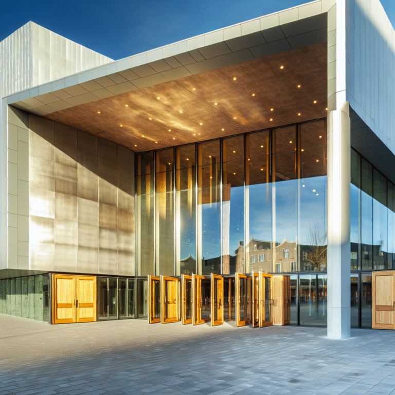 Zo krijgt het nieuwe gebouw voor de podiumkunsten in Breda zijn uitstraling. Zo krijgt het nieuwe gebouw voor de podiumkunsten in Breda zijn uitstraling.