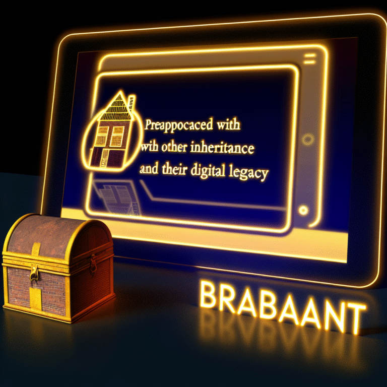 Brabanders besteden weinig aandacht aan nalatenschap en digitale erfenis.