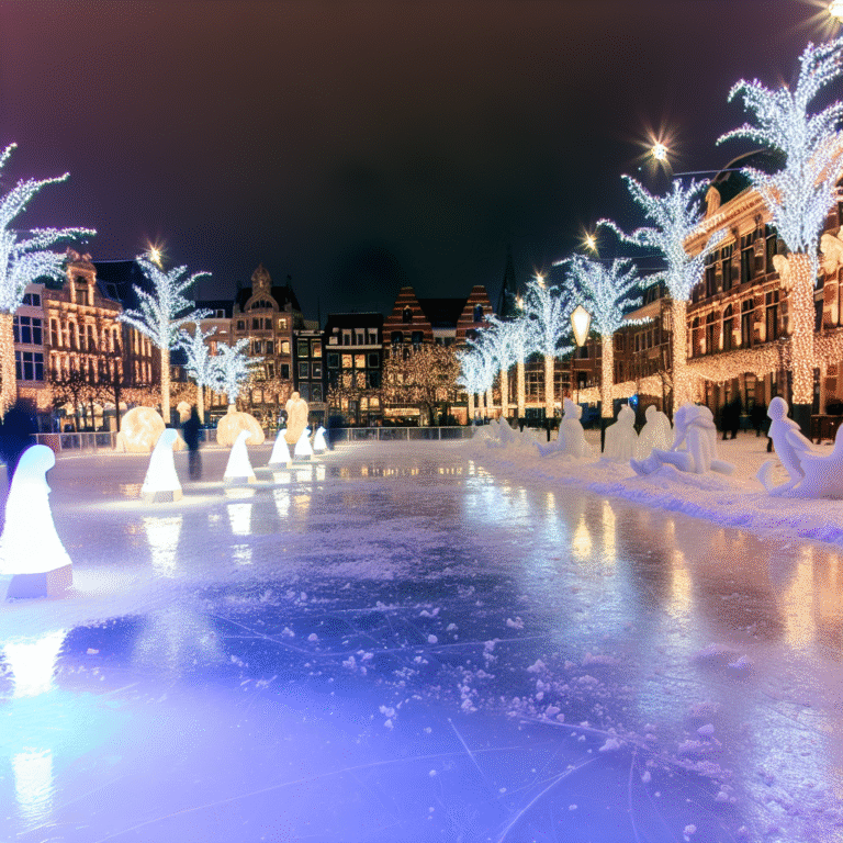 Breda Straalt 2025: licht, ijs en winterplezier in het centrum van de stad. Breda Straalt 2025: licht, ijs en winterplezier in het centrum van de stad.