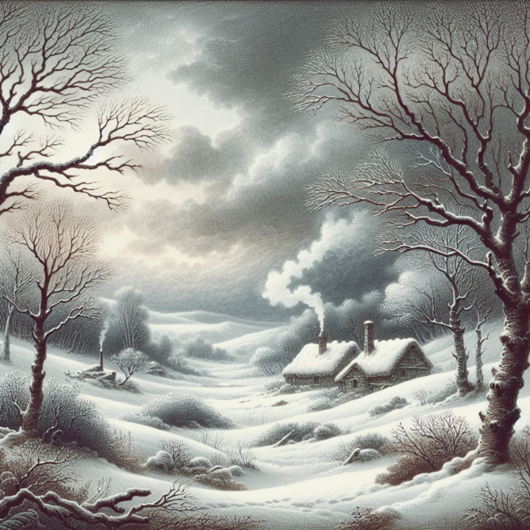 Een maand met relatief lage temperaturen en kansen op sneeuw.