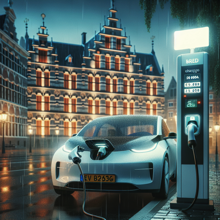 Elektrische auto opladen: ‘Breda heeft de hoogste kosten in Brabant’ Elektrische auto opladen: 'Breda heeft de hoogste kosten in Brabant'