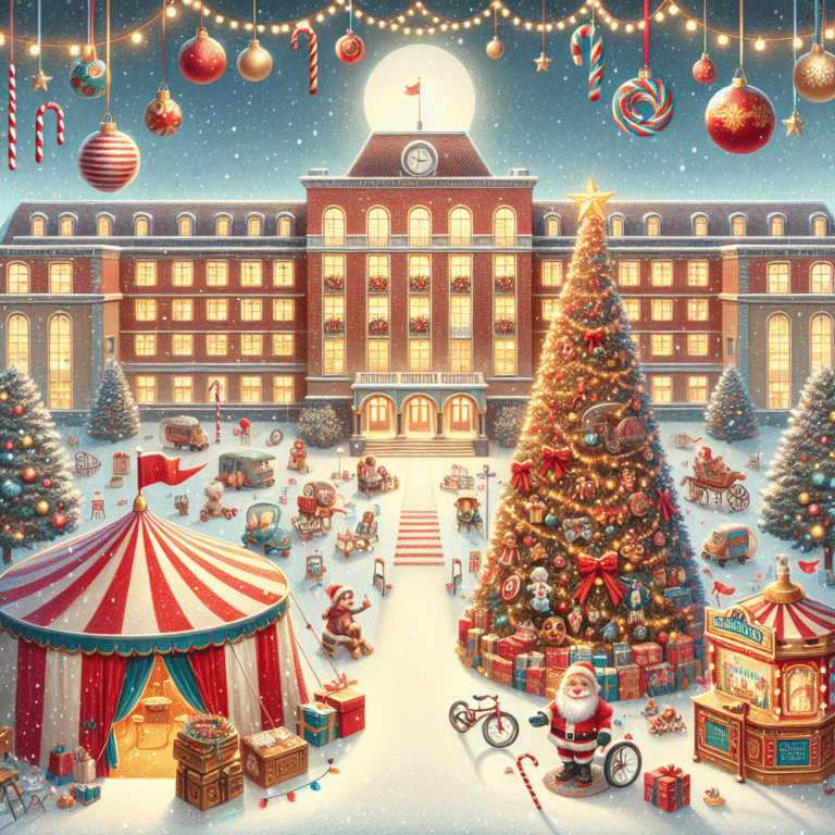 Hartverwarmend: Kerstcircus voert op bij kinderafdeling van het Amphia Ziekenhuis.