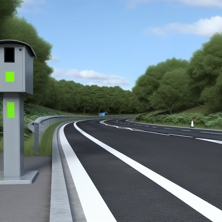 Nieuwe flitspaal langs de Noordelijke rondweg start vandaag.