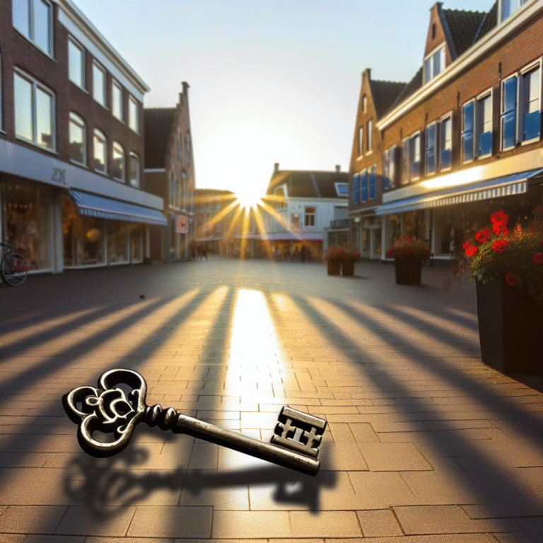 Post Breda succesvol afgerond: symbolische overhandiging van de sleutels en heropening van de 'nieuwe' Kerkstraat.