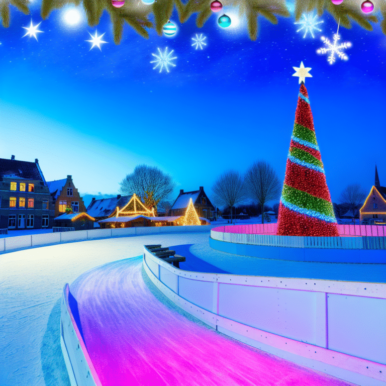 Roetsjen, schaatsen en de pratende kerstboom: WinterWonderBeek staat op het punt te beginnen.