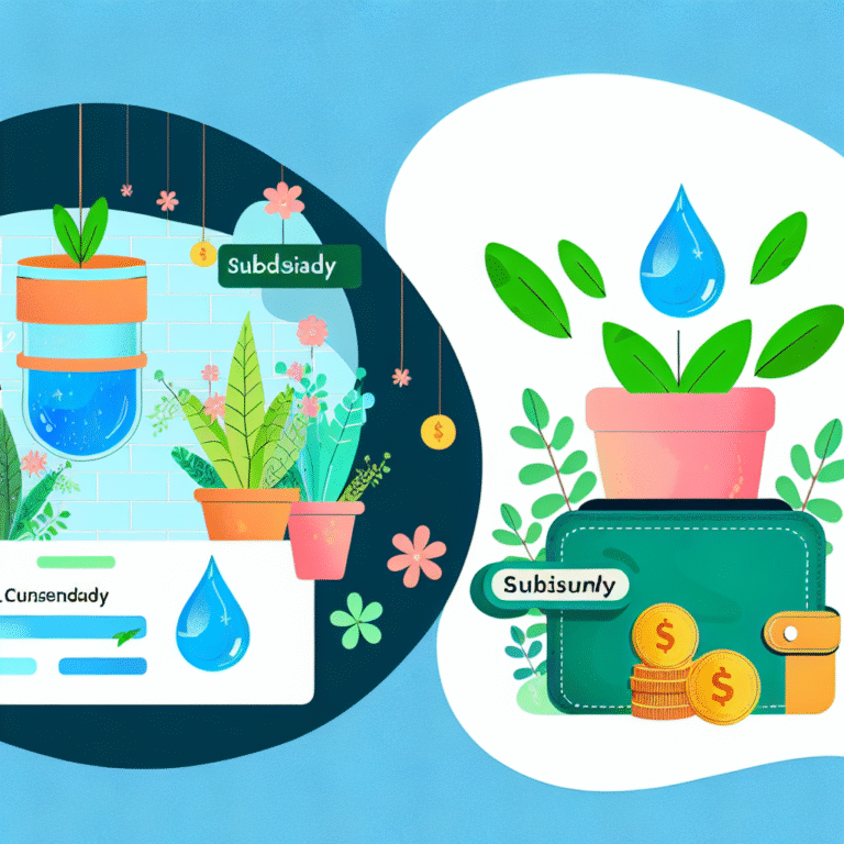 Slimme waterbesparing? Ontvang subsidie! Slimme waterbesparing? Ontvang subsidie!