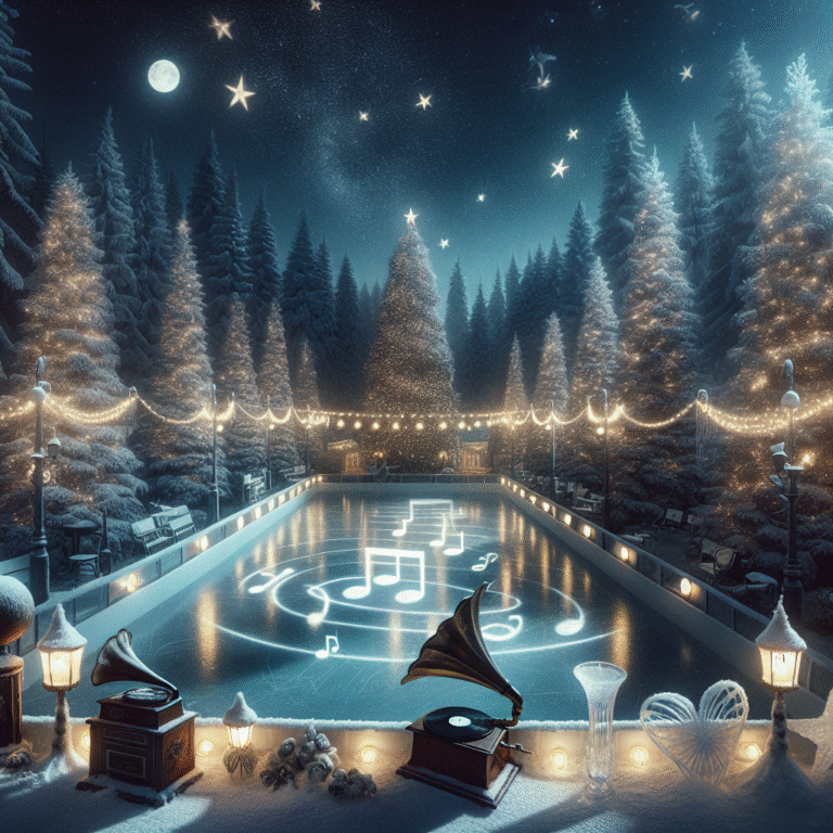 Stichting Nononsens introduceert kerst en musical op de ijsbaan in Oosterhout.