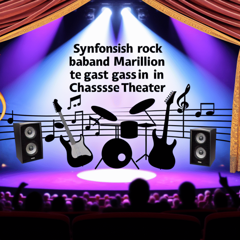 Symfonische rockband Marillion te gast in Chassé Theater Symfonische rockband Marillion te gast in Chassé Theater