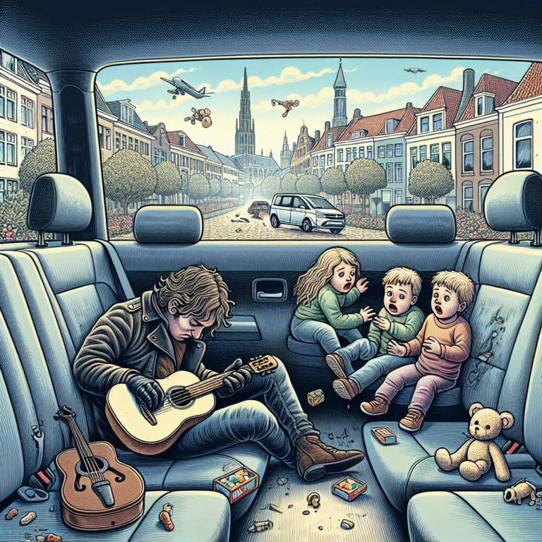 Volkszanger slachtoffer van auto-diefstal met drie kinderen op de achterbank: ‘De wereld zakt onder je voeten vandaan’ | Breda