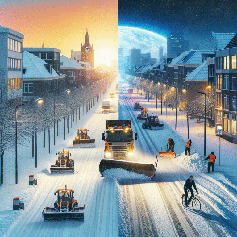 Breda houdt wegen en fietspaden sneeuwvrij: ‘Ploegen zijn dag en nacht aan het werk’ Breda houdt wegen en fietspaden sneeuwvrij: ‘Ploegen zijn dag en nacht aan het werk’