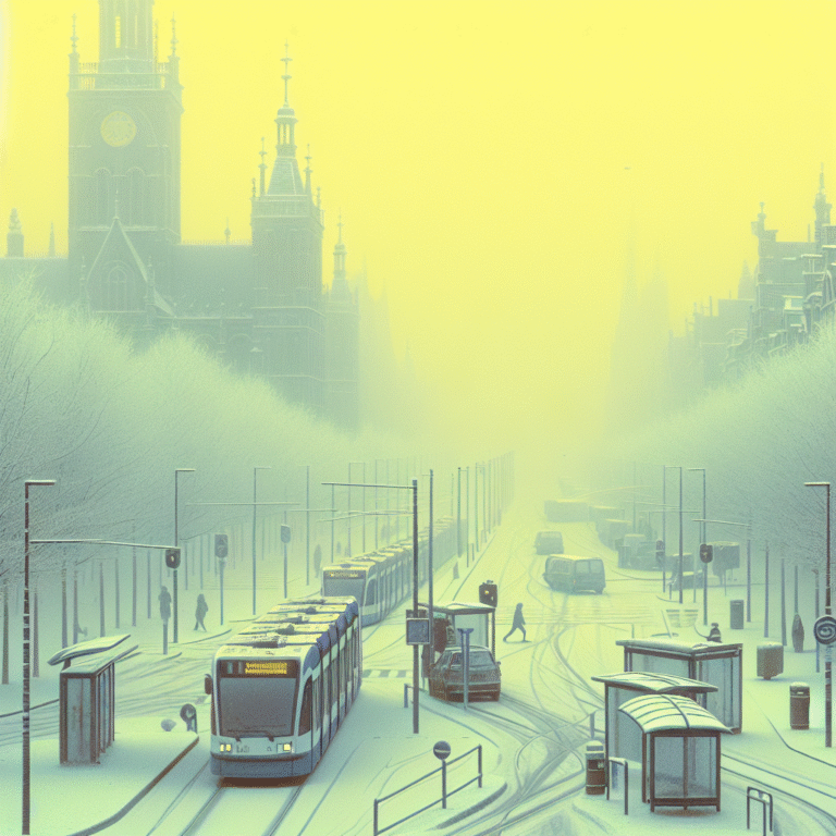 Code geel verlengd tot dinsdagochtend door gladheid, verstoringen in het openbaar vervoer | Tilburg Code geel verlengd tot dinsdagochtend door gladheid, verstoringen in het openbaar vervoer | Tilburg