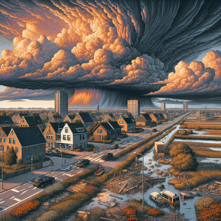 Code oranje in West-Brabant verlengd; wegoverlast aanhoudend.