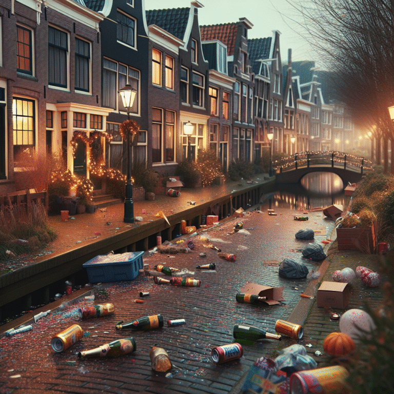 Ernstige beschadigingen in de wijk Tuinzigt tijdens oudejaarsavond