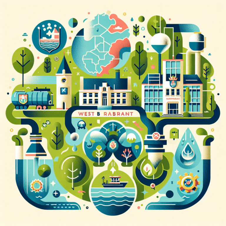 Gemeenten, waterschap en provincie werken samen voor verbeterde waterkwaliteit in West-Brabant.