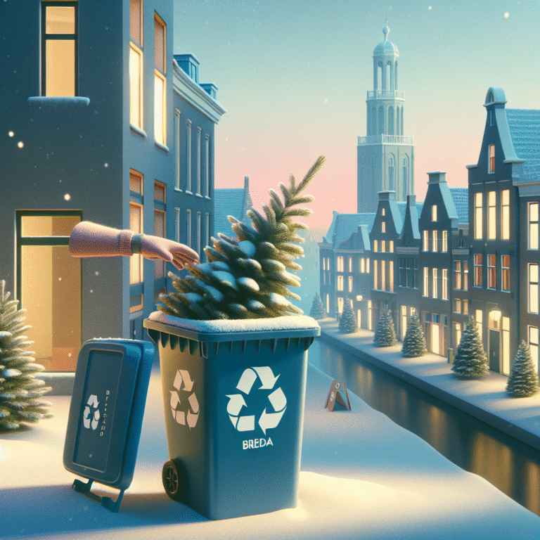 Kerstboom de deur uit: Zo kun je hem in Breda inleveren.