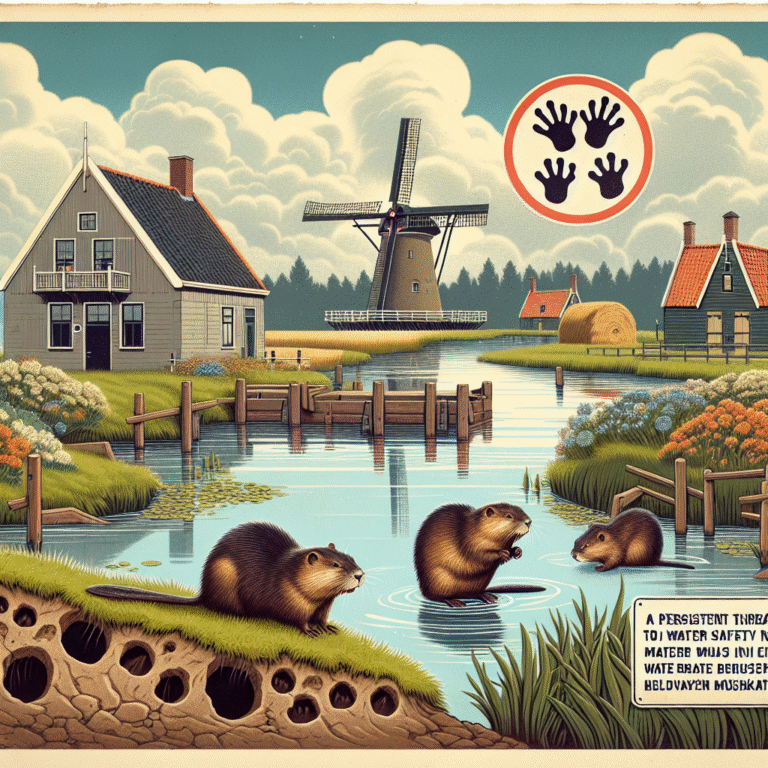 Muskusratten vormen een aanhoudende bedreiging voor de waterveiligheid in Brabant.