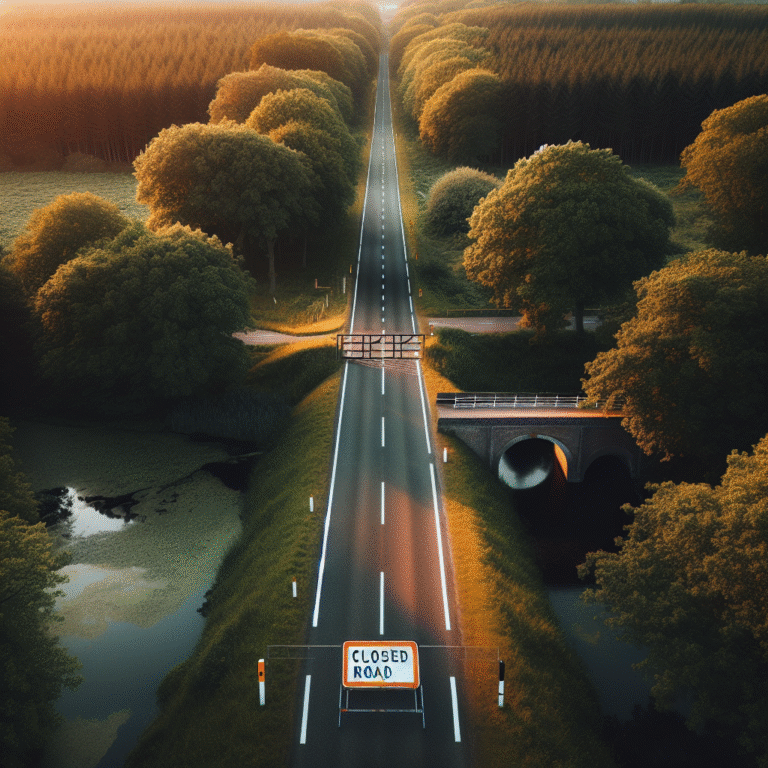 Rechter beslist over spitsafsluiting: afsluiting van de Leursebaan blijft van kracht.