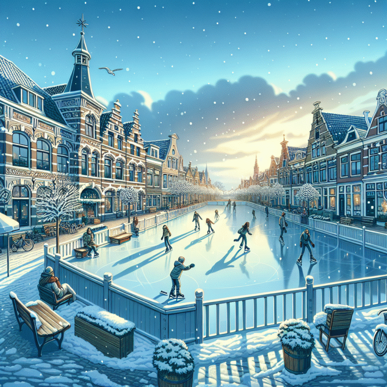 Schaatsen voor een gezond hart op de Schaatsbaan in Breda.