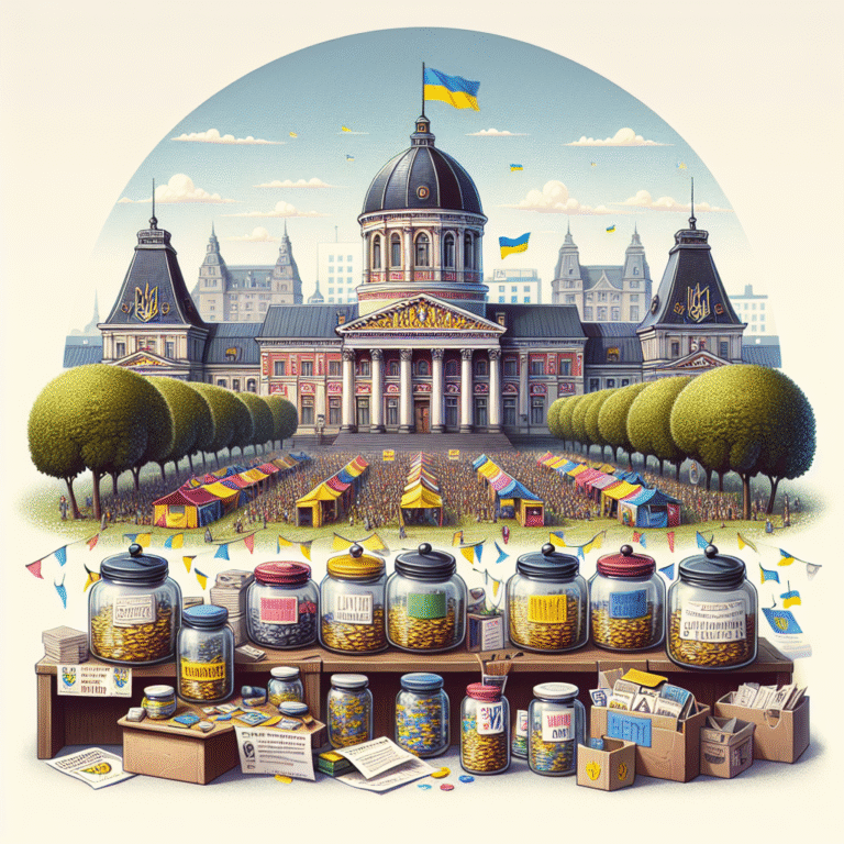 Studenten uit Breda organiseren evenementen ten voordele van Oekraïne.