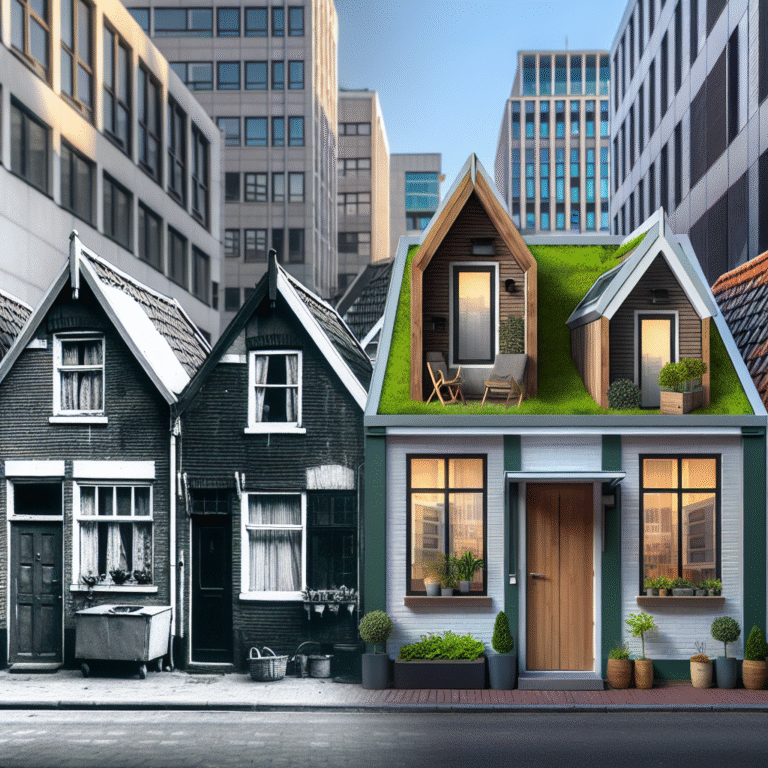 Van ‘armenhuisjes’ naar tiny houses in het centrum van Breda. Van 'armenhuisjes' naar tiny houses in het centrum van Breda.