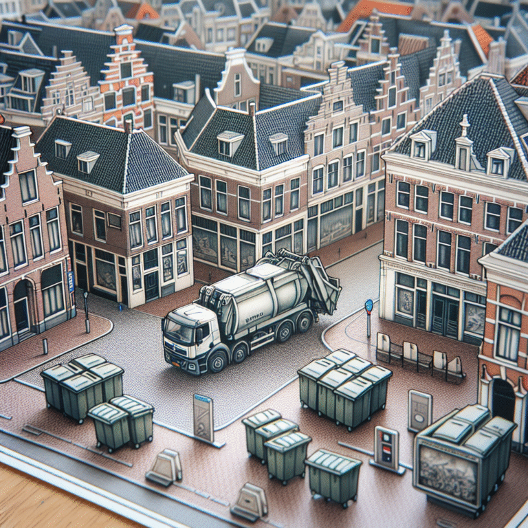 Veiligheid voorop: beperkte afvalinzameling in Breda.