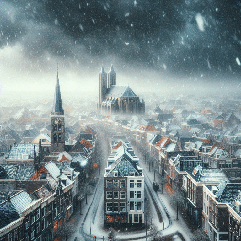 Weerbericht voor Breda: ‘Regen verandert in sneeuw, koud weekend in aantocht’