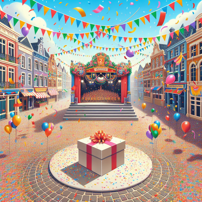 Amy kreeg tijdens carnaval op het podium op de Grote Markt een huwelijksaanzoek.