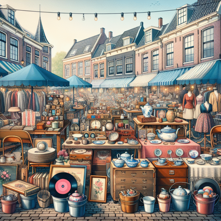 De Princenhaagse vrijmarkt komt weer terug dankzij een nieuw opgerichte stichting.