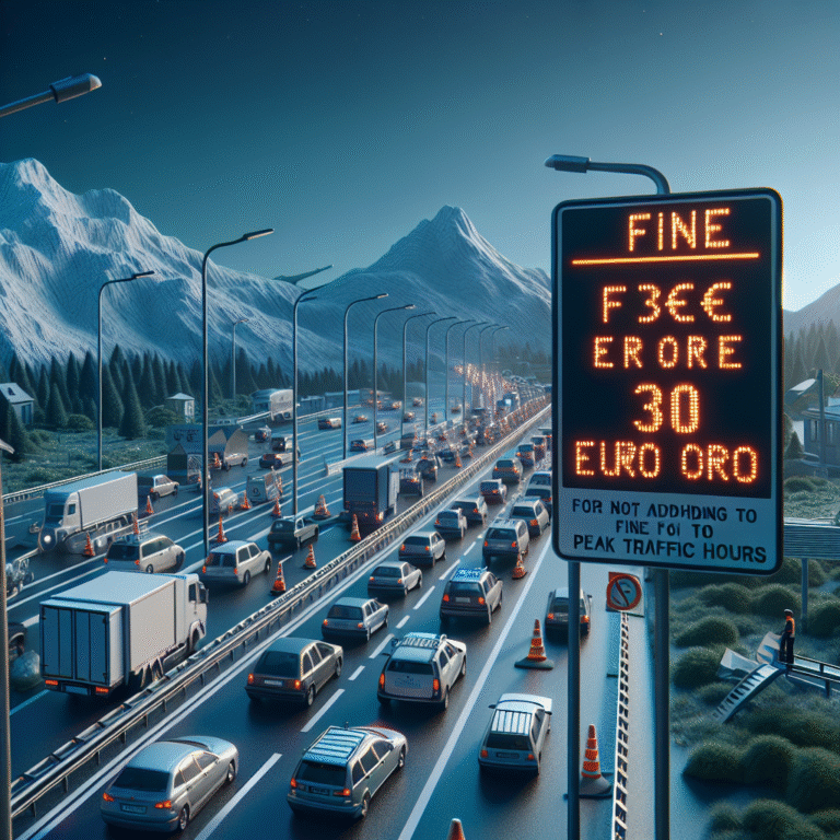 Handhaving begint bij spitssluitingen: Doorrijden kost 130 euro.