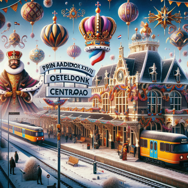 LIVE CARNAVAL IN BRABANT | Prins Amadeiro XXVII komt aan op station Oeteldonk Centraol, en zorg dat je sjaal weer om is: carnavalszondag is koud! | Tilburg LIVE CARNAVAL IN BRABANT | Prins Amadeiro XXVII komt aan op station Oeteldonk Centraol, en zorg dat je sjaal weer om is: carnavalszondag is koud! | Tilburg