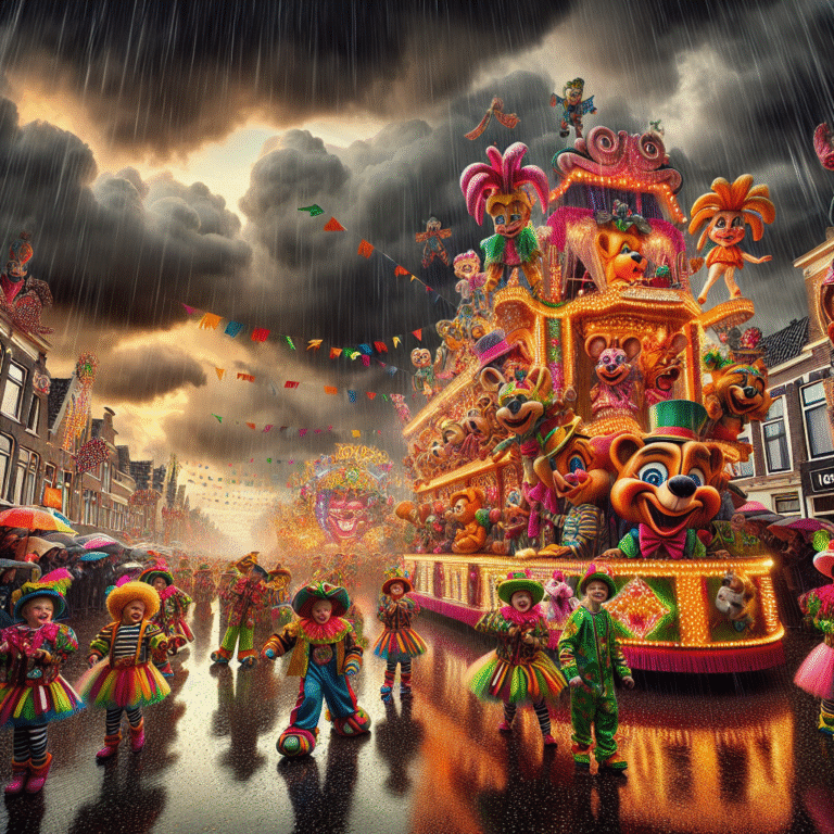 LIVE Carnaval in Brabant | Regen op de laatste dag van het carnaval beïnvloedt de pret niet • gezelligheid bij kinderoptochten | Tilburg