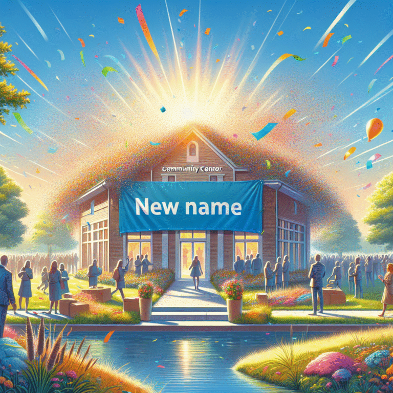 Nieuwe naam van buurthuis Geeren-Noord onthuld.