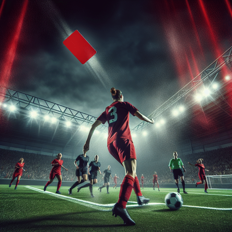 Rode kaart brengt NAC Vrouwen in Heerenveen in de problemen. Rode kaart brengt NAC Vrouwen in Heerenveen in de problemen.