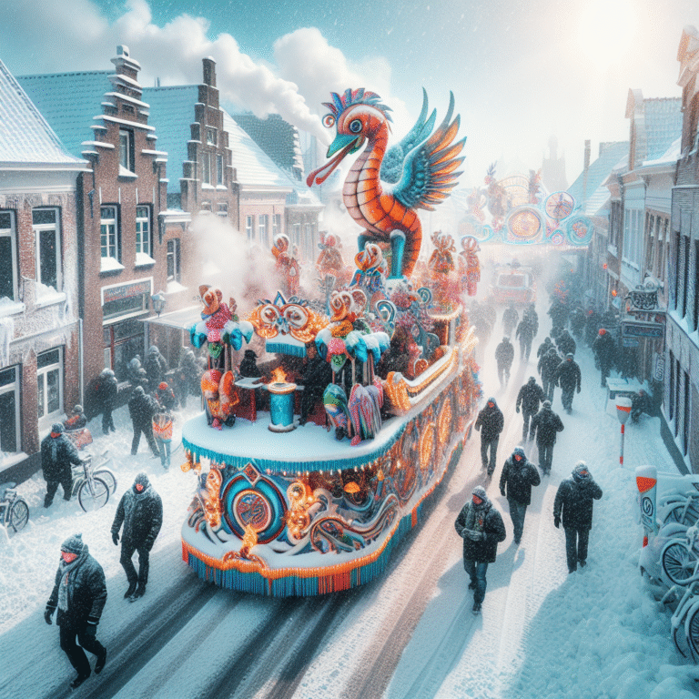 TERUGLEZEN | Rode Kruis waarschuwt voor risico op onderkoeling tijdens sneeuwrijke carnavalszondag in Brabant, fraaie beelden van de optochten | Tilburg