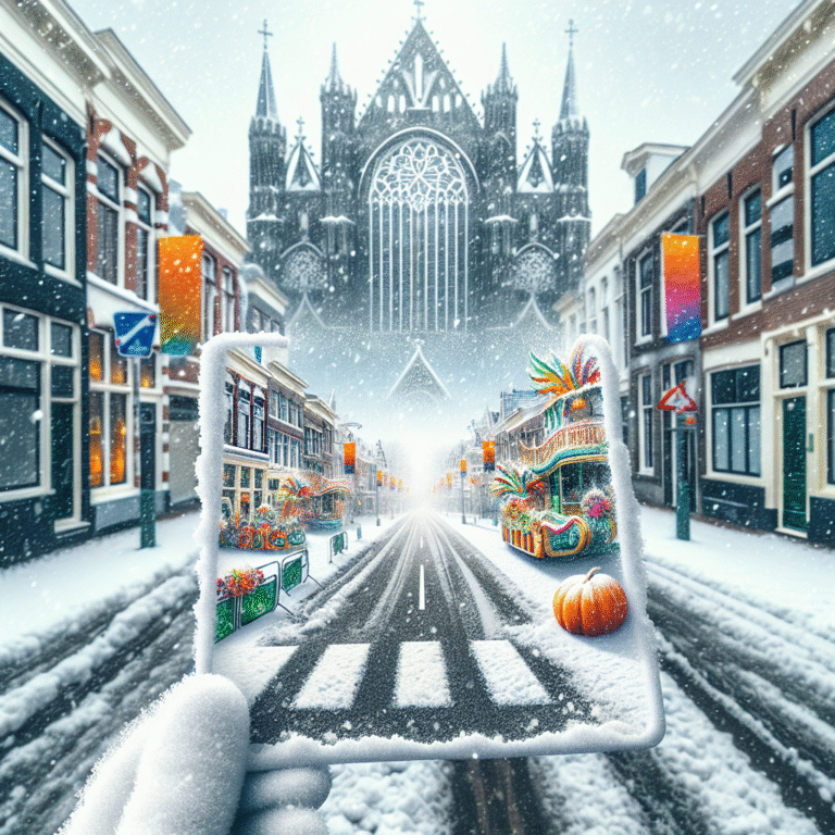 Weerbericht voor Breda: 'Koude carnavalsdagen met natte sneeuw op zondag'