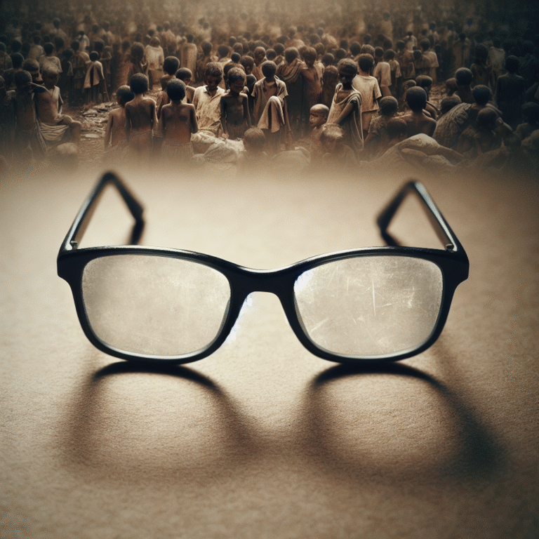 Een op de tien mensen in armoede draagt een onjuiste bril.