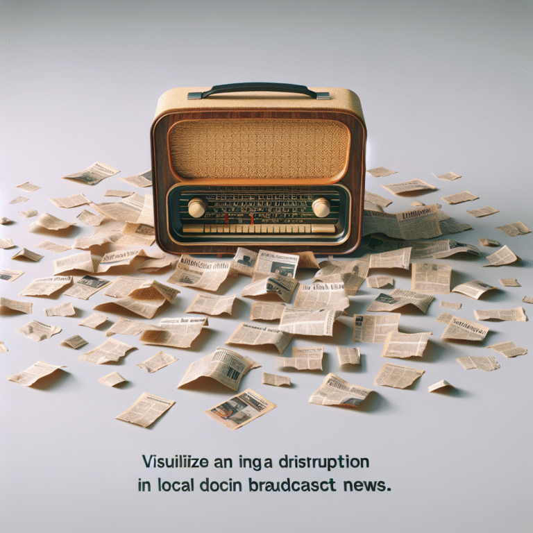 Lokaal nieuws via omroep overhoop: vermindering van lokale inhoud. Lokaal nieuws via omroep overhoop: vermindering van lokale inhoud.