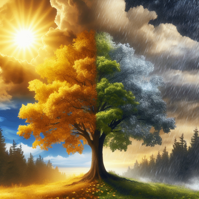 Zon en regen in het afsluitende weekend van maart.