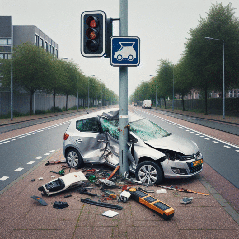 Automobilist (61) botst in Breda op geparkeerde voertuigen en blijkt zwaar onder invloed: ‘Ik wist niet wat ik hoorde’ | Regio