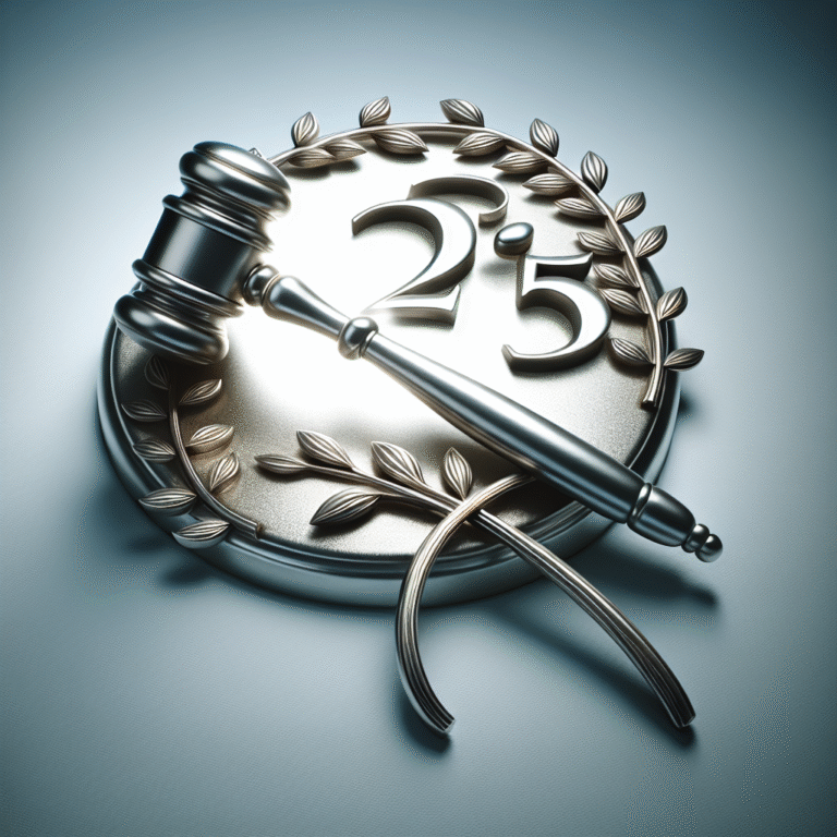 Oprichter van RechtNet Advocaten viert zijn 25-jarig jubileum in de advocatuur.